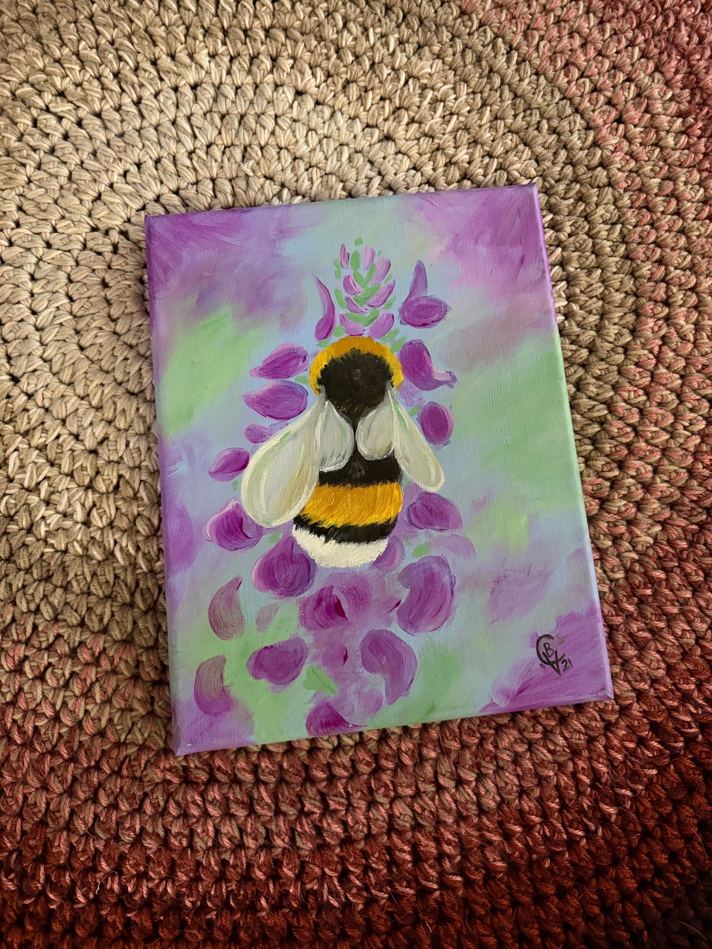 Lavender Bee