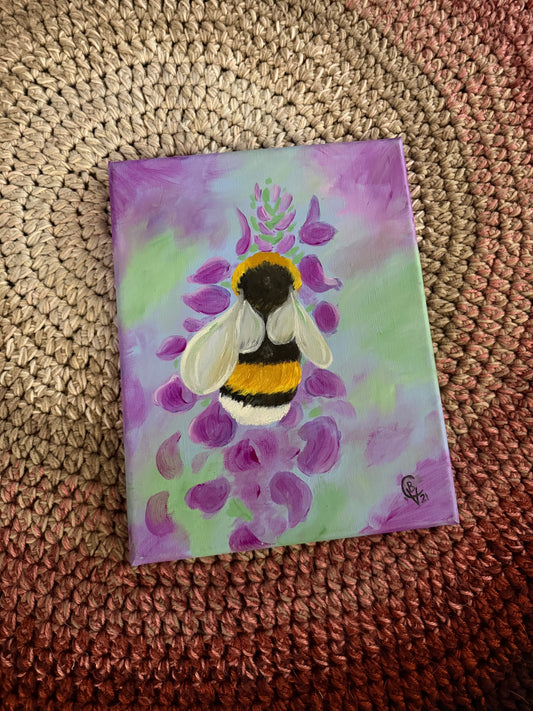 Lavender Bee