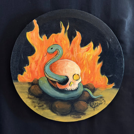 Snake in the Flames